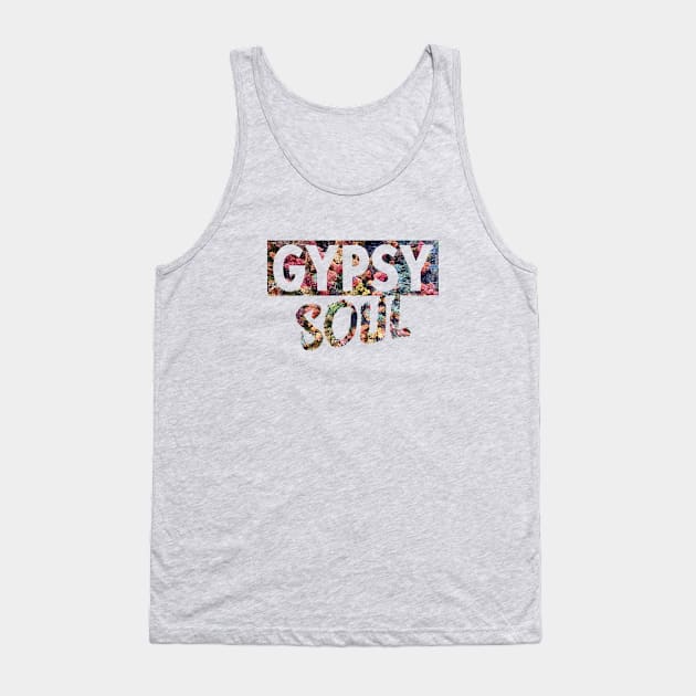 Gypsy Soul Tank Top by hoopoe